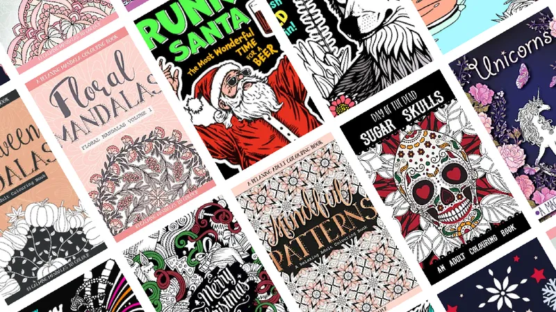 Our Quirky Colouring Books