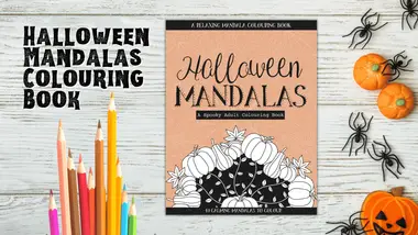Halloween Mandalas to Colour