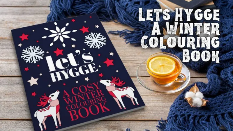 Lets Hygge: 40 Printable Winter Colouring Pages